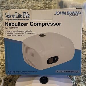 Neb-u-Lite EV2 White Nebulizer Compressor